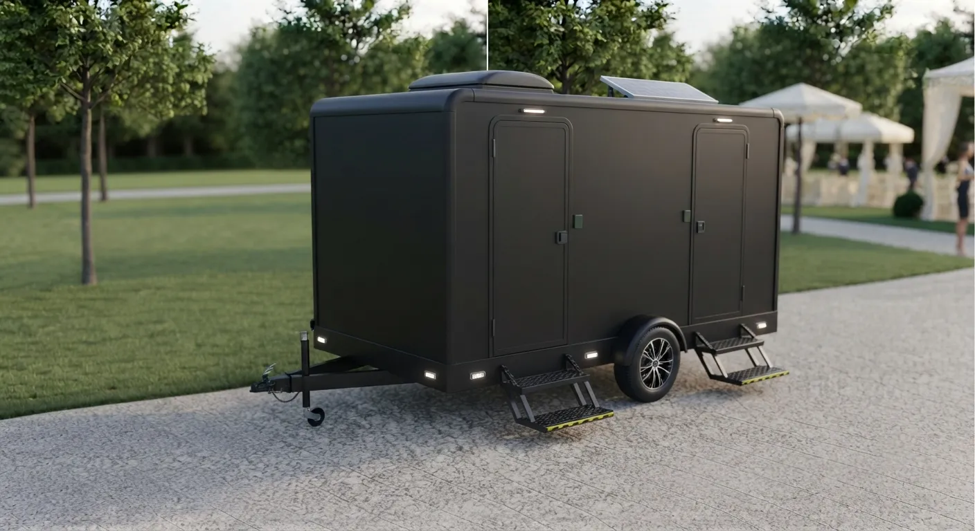 2 Stall Restroom Trailer in Huntington Beach, CA