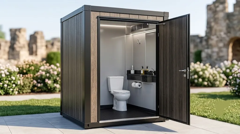 Deluxe Flushable Porta Potty in Huntington Beach, CA